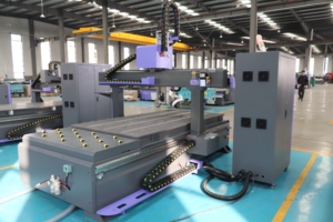 4轴数控路由器ATC akm1325-4a，带90个摆动主轴，用于雕刻圆柱形物体木材泡沫塑料1300 * 2500毫米 - Product Image 6