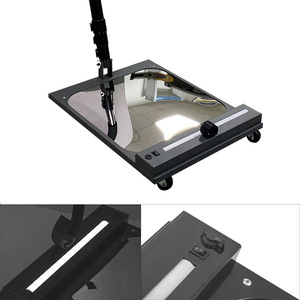 车辆下搜索方镜安全检查凸凸面镜手持式伸缩亚克力检查镜 - Product Image 4