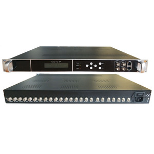 Sintonizador DVBS DVBS2 a IP ASI 4 8 12 16 20 24 canales Sintonizador Entrada IP/ASI Salida Modulador Cabecera Equipo - Product Image 3