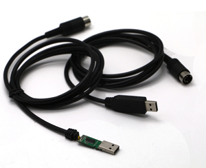 CH340 USB A erkek DIN 5PIN erkek seri kablo sinyal uzatma MIDI kablosu PL2303/FT232RL yonga seti seri kablo - Product Image 4