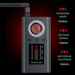 Detector de señal antiinalámbrico de mano para cámaras ocultas, Mini dispositivos GPS para coche, dispositivos de búsqueda por infrarrojos, sistemas de alarma