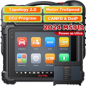 Autel Maxisys MS919 Escáner Igual que MS Ultra ECU Programación Codificación 40 + Reset Toplogy 2,0 Up de MS909 Elite II 3K + Pruebas