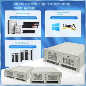 ZPC-610-Q270 4U Chassis Rack loại điều khiển công nghiệp máy chủ i3/i5/i7 máy tính công nghiệp cho ứng dụng máy chủ ATX Yếu tố hình thức - Product Image 4