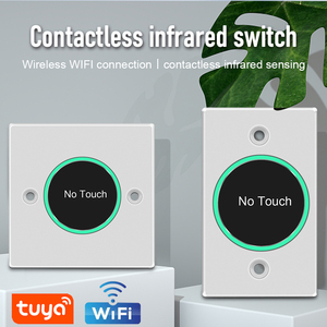Tuya App Wifi Smart interruttore porta di uscita pulsante di rilascio a pressione nessun tocco induzione a infrarossi per il controllo di accesso telecomando SmartLife - Product Image 4