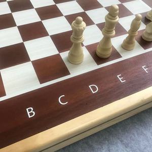Wooden Puzzle <strong>Table</strong> <strong>with</strong> Chess or Checkers Rules <strong>Multi</strong> <strong>Functional</strong> Wooden Puzzle <strong>Table</strong> <strong>Game</strong> Board for Chess and Puzzles - Product Image 5