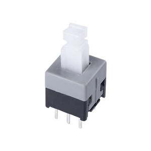 <strong>Push</strong> <strong>Button</strong> <strong>Switch</strong> 8.5*8.5 Free Lock 8mm Tact Self-lock <strong>Push</strong> <strong>Button</strong> <strong>Switch</strong> - Product Image 1