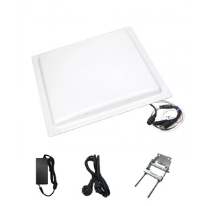 Impinj E710 integrato a lungo raggio UHF RFID lettore 30m incorporato 12dbi Antenna di guadagno relè USB TCP IP interfaccia per il controllo accessi