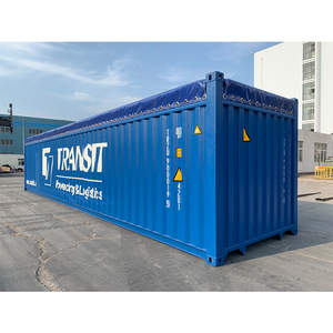 Classic Design Efficient <strong>Loading</strong> Standard Steel Hard Open Top Shipping <strong>Container</strong> for Storage - Product Image 4