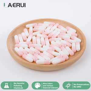 来瑞工厂定制HPMC高品质配料特殊外观食用清真空胶囊尺寸0 - Product Image 4