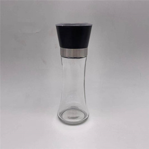 180毫升玻璃手动胡椒磨研磨机/kichen工具配件盐和胡椒研磨机套装磨机香料罐 - Product Image 2