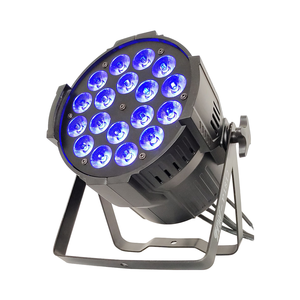 新しい18x12W LEDパーライトDMXディスコRGBWA 5in1ステージ照明結婚式アップライトDMXコントロールモード付きスポットライト - Product Image 3