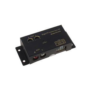 Altavoz RCA de Audio para coche, convertidor de salida de línea de alto a bajo nivel con cable