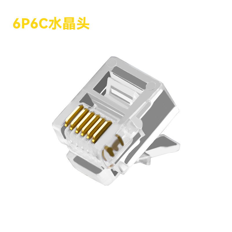 Blanc 6P6C 1000 paquets