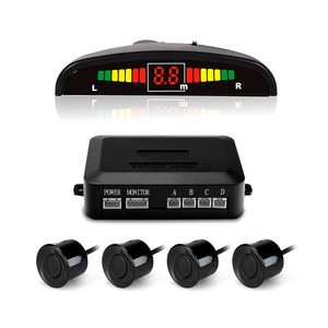 Hot 12V Universal Car <strong>Reversing</strong> Aid with <strong>LED</strong> <strong>Display</strong> Adjustable Volume Assistant Parking <strong>Sensor</strong> System Rear Parking <strong>Sensor</strong> - Product Image 1