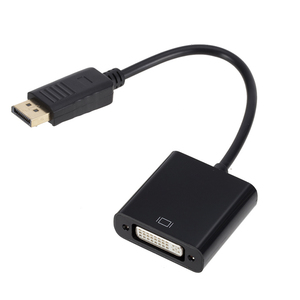 1080PDPアダプターDisplayPortディスプレイポート-DVIケーブルアダプターコンバーターオス-メスDP-DVIモニタープロジェクターディスプレイ用 - Product Image 2