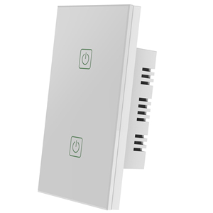 Intelligent Home Tuya WiFi Wall Touch Light <strong>Switch</strong> Glass Panel Wireless Remote Control by Mobile APP Anywhere - Product Image 1