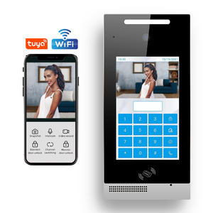 Sistema de intercomunicación IP de seguridad con cámara, videoportero para puerta, para apartamento o construcción