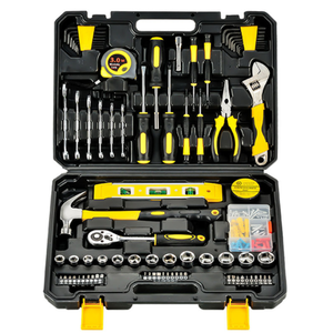 Manuel donanım kitleri hepsi bir arada DIY kombinasyonu 108 adet ev araç setleri