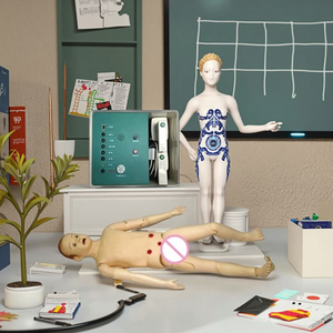 Sistema de entrenamiento de habilidades de emergencia integral para niños digitales de alta inteligencia ACLS soporte vital avanzado, control por computadora - Product Image 5