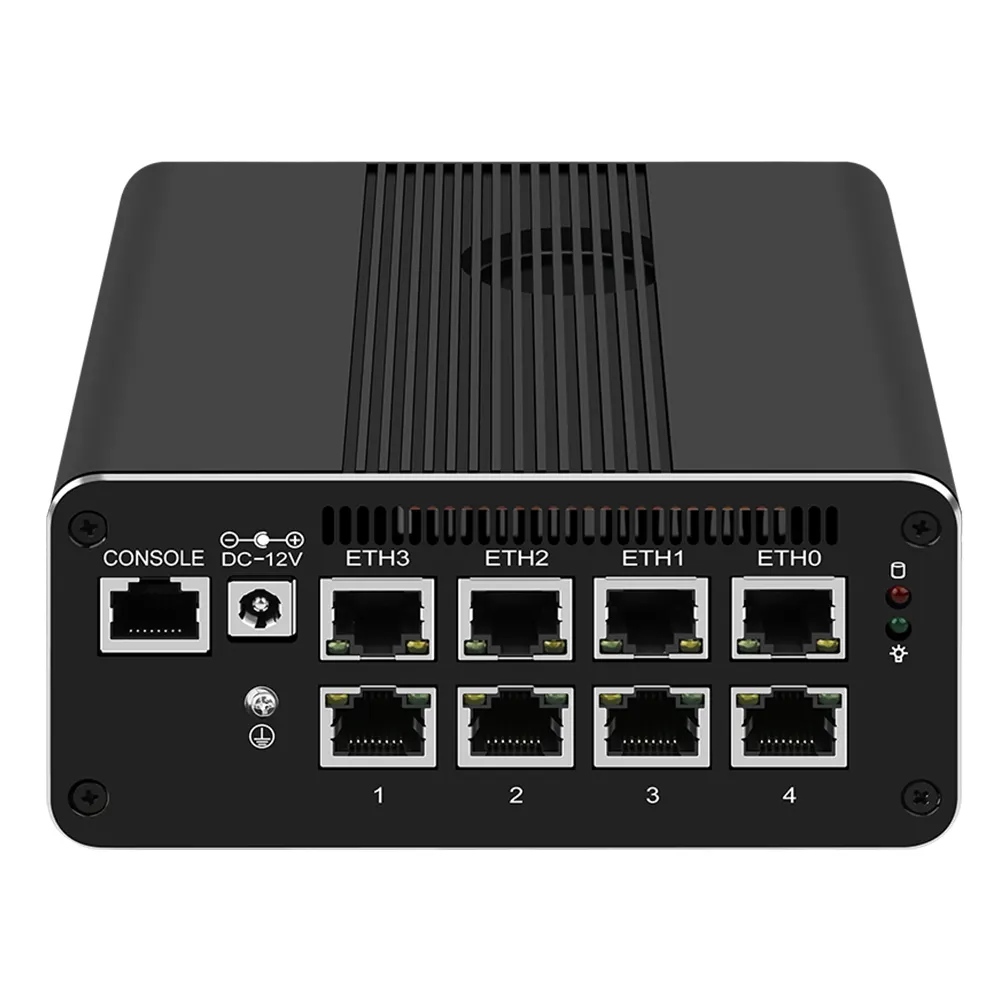 Topton 13th Gen Soft Router 2*10G SFP 4x i226-V 8x2.5G LAN U300E i5 1240P NVMe 6 * SATA Firewall Appliance Mini PC Proxmox Servidor