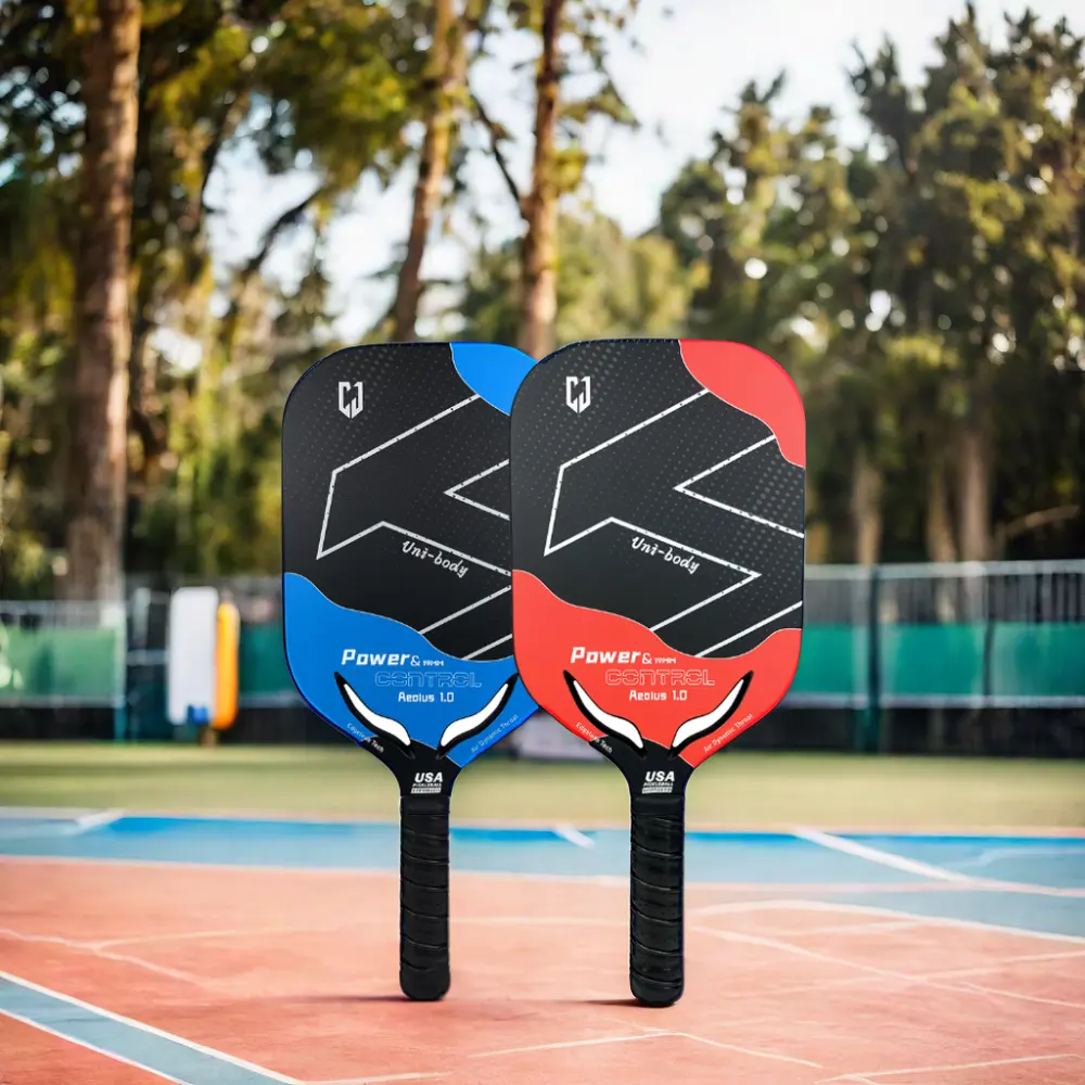 Paleta de Pickleball de fibra de carbono personalizada JUCIAO de alta calidad Termoformado Unibody Toray T700