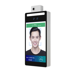Rakinda F2-FHRS 8 pulgadas Android 7,1 reconocimiento de rostro Tablet con soporte de código QR lector de tarjetas IC y Sensor de temperatura - Product Image 5