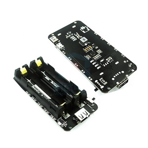 Dual 18650 batteria al litio Shield V8 3 v1a 5V 3A USB Power Bank modulo di ricarica della batteria per Raspberry Pi WiFi ESP8266 ESP32 - Product Image 2