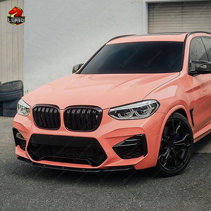 カーボンファイバーフロントリップBMW X3MX4Mフロントリップ用自動車部品アップグレード