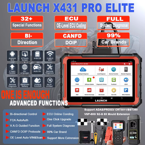 LAUNCH X431 PRO ELITE OBD2-Scanner Diesel auto Vollsystem-Diagnose tools 32 Manuelle Reset-Codierung Handbuch Power Battery Engine Analyzer - Product Image 3
