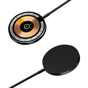 Almohadilla de carga inalámbrica de carga rápida máxima de 15W para iPhone 12 o superior, eléctrica magnética con entrada de 9V/2A y salida de 5V/3A - Product Image 1