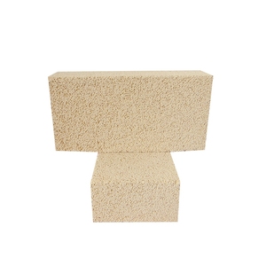 Pedra sabão à prova de fogo bloqueia alumina alta isolante tijolo para alto-forno