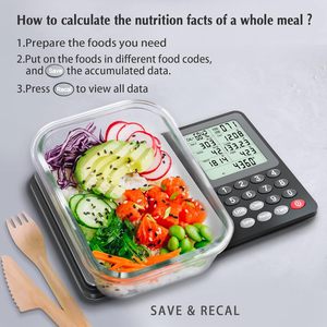 Thép Không Gỉ Kỹ Thuật Số Dinh Dưỡng Quy Mô 3Kg/0.1G Công Suất Abs 1G Cho Macro <span class=keywords><strong>Calorie</strong></span> Chất Béo Tính Nhà Bếp Chuẩn Bị Thực Phẩm - Product Image 5