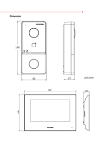 Alta calidad para Hik OEM (C) Video Intercom Network Bundle IP Video Intercom Bundle para Villa House Home Security - Product Image 3