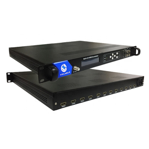 Digital TV Headend H.264 Video 12 Channels HD to RF DVBT ISDB ATSC <strong>DVB</strong>-C <strong>Encoder</strong> <strong>Modulator</strong> COL5011H - Product Image 1