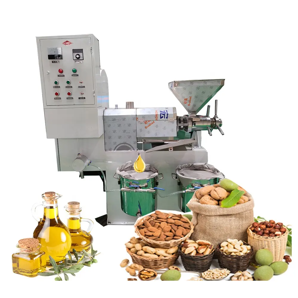 Kleine Mini-Schnecken-Kaltpresse, Olivenöl, Kokosnuss-Kochöl-Herstellungsmaschine Palmöl-Extraktor Soja-Öl erdnuss-Öl-Presse