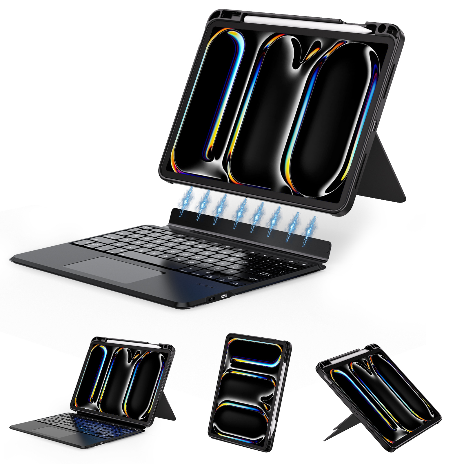 Para iPad Pro 11" M4/M5 Negro
