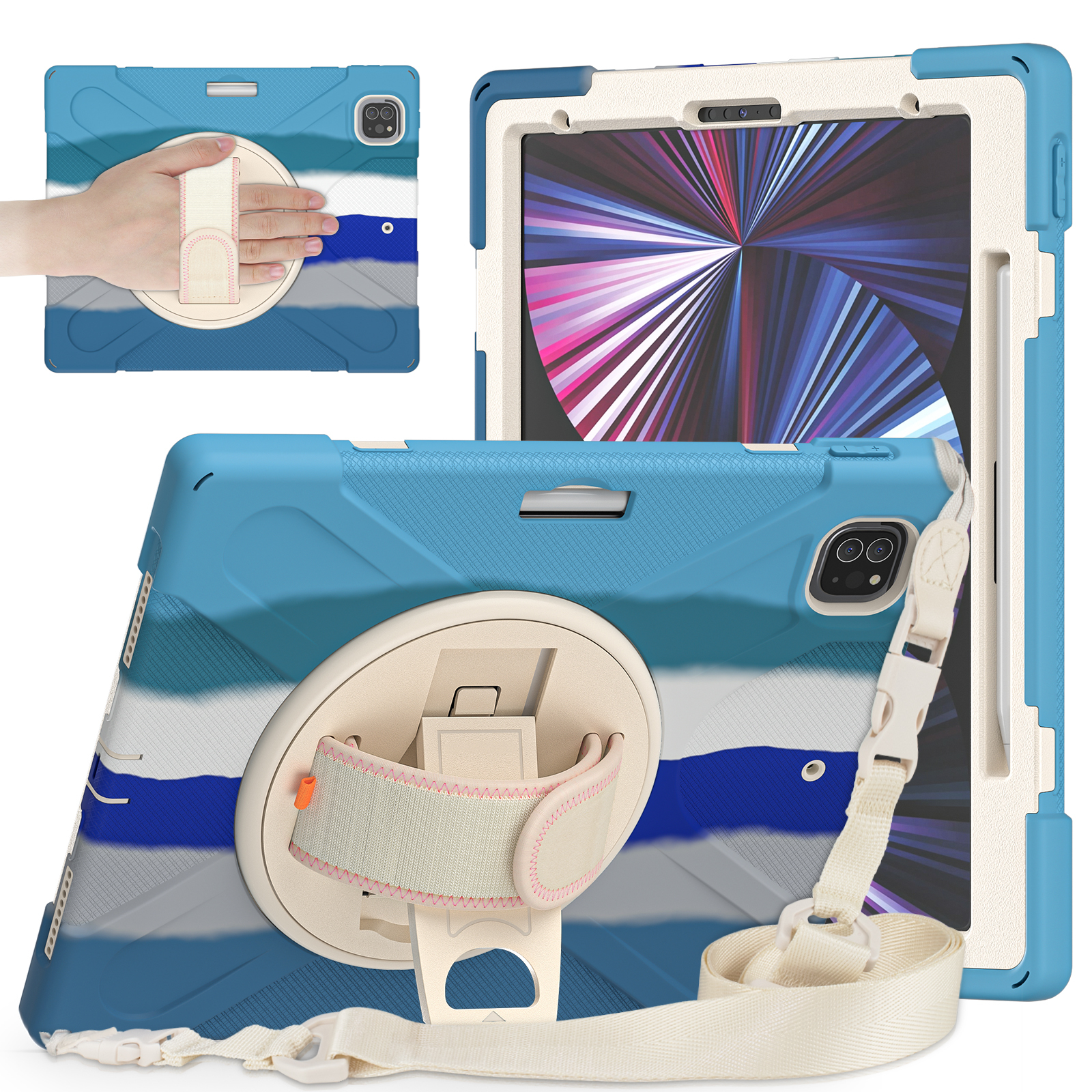Strips-Blue