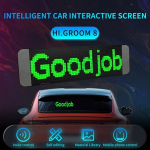 Fabrik Großhandel Schild Film Animierte Mobile Poster Bildschirm Programmier bare LED-Anzeige für Auto-Werbung - Product Image 4