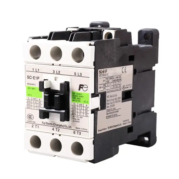 Original AC110V AC220V SC-E1P E2P E2SP 32A electromagnética AC Contactor para ascensor