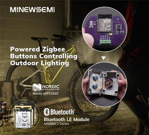 Minewsemi MS88SF21 nRF52833 <span class=keywords><strong>Bluetooth</strong></span> LE 5.0 Multi-protocollo di comunicazione Wireless modulo Ble con Antenna PCB - Product Image 6