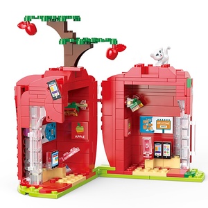 COGO Building Block Set <strong>Toy</strong> DIY <strong>Install</strong> Blocks 255 Pcs Educational <strong>Toys</strong> Fruit Tree House Series Build Block - Product Image 4