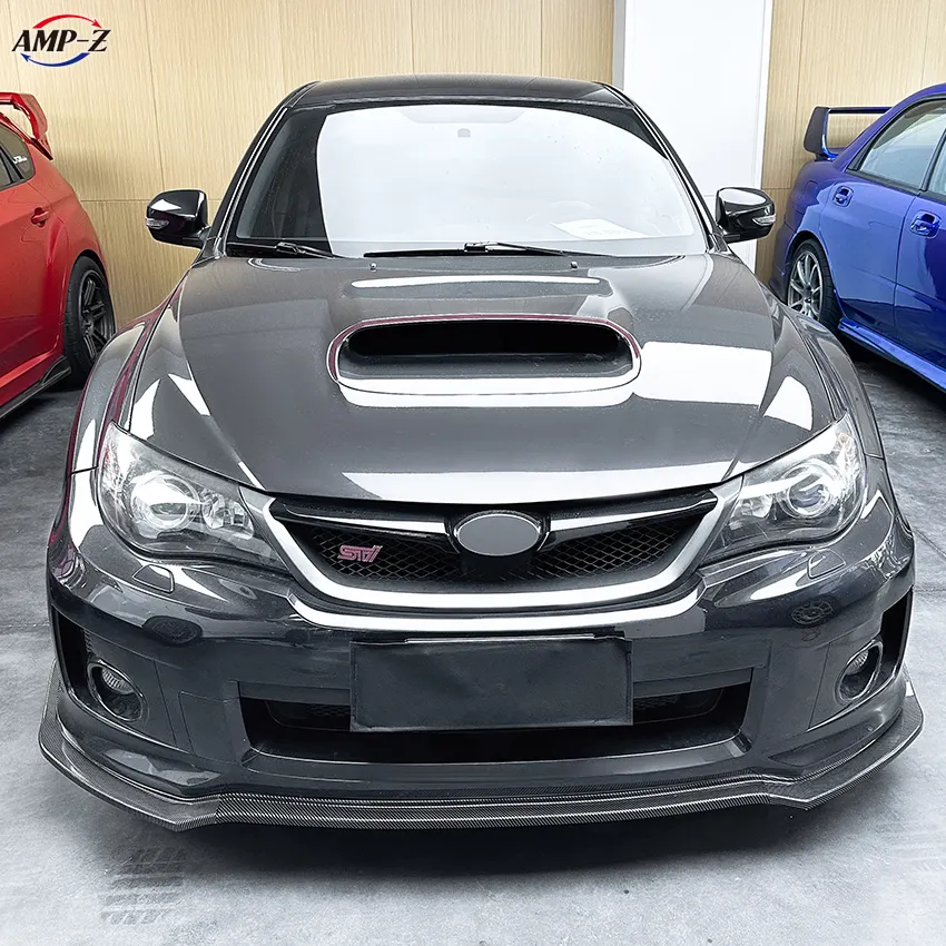 AMP-Z Hete Verkoop Fabriek Prijs Hoge Kwaliteit Plastic Materiaal Voorbumper Lipsplitter Voor Stabilus Sti Subaru Wrx Sti 2011-2014