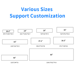 23.1 29 35 37 43 48 inch Màn hình rộng LCD Kệ Dải kỹ thuật số cạnh thanh Màn hình Màn hình kéo dài hiển thị kéo dài kệ hiển thị - Product Image 6