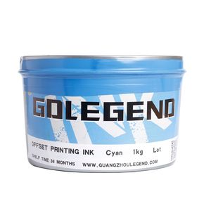 高品质光泽CMYK溶剂油墨工艺单张胶印油墨快干颜料溶剂 - Product Image 3
