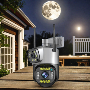 4MP V380智能无线户外IP摄像机360云台人工智能技术夜视CMOS内置两个音频，用于360 Wifi网络 - Product Image 6