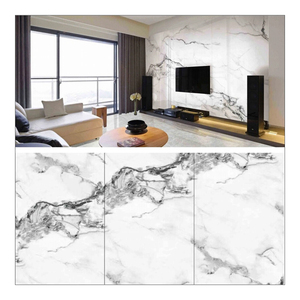 Pannello di parete alternativo in marmo decorativo per interni rivestimento in materiale plastico in PVC foglio di marmo UV - Product Image 6