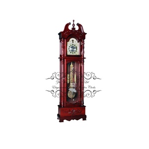 祖父时钟的额外功能包括音量控制和自动夜间铃声关闭选项 - Product Image 5