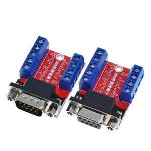 <strong>DB9</strong> Male Female Adapter Signals Terminal Module RS232 Serial To Terminal <strong>DB9</strong> Connector - Product Image 1