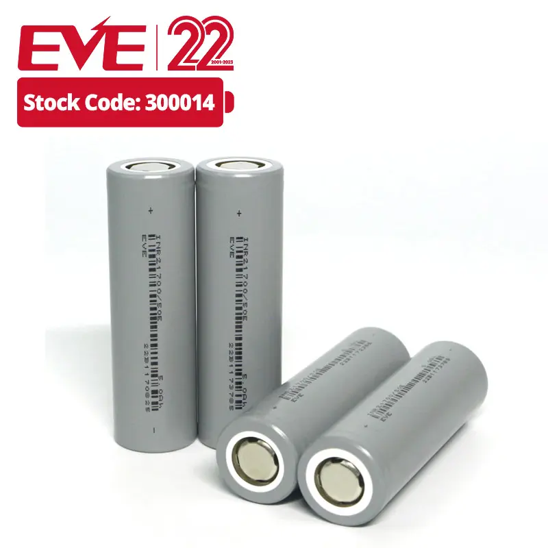 EVE NCM 21700 3.65V 5000mah 21700 5000mah 21700 mah 5000mAh 21700 50E batterie lithium-ion vélo électrique scooter ebike batterie 21700