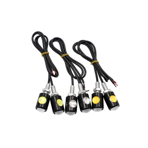 <span class=keywords><strong>12v</strong></span> cob הוביל מכונת רישיון צלחת אור נשר עיניים עמיד למים סופר בהירות סופר פועל היום עבור המכונית היפוך רכבת אחורית הוביל
